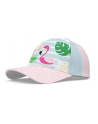 Czapka z daszkiem 52/54 cm Flamingi brokat KL10118 Kids Euroswan - nr 1