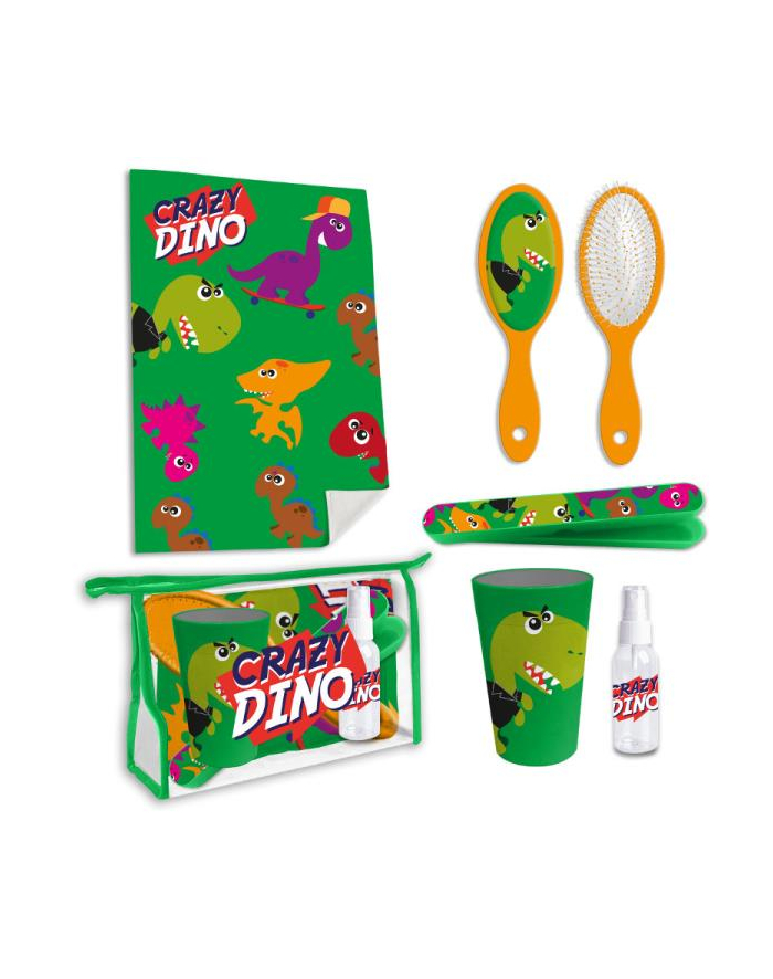 Zestaw toaletowy 6el. Crazy Dino KL10698 Kids Euroswan główny