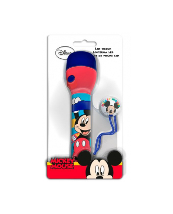 Duża latarka 21x11cm Myszka Miki. Mickey Mouse WD21214 Kids Euroswan