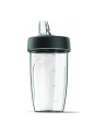 Kenwood Blend-Xtract Sport attachment Smoothie2Go container KAH740PL, cups (transparent / Kolor: CZARNY, 2 pieces) - nr 1