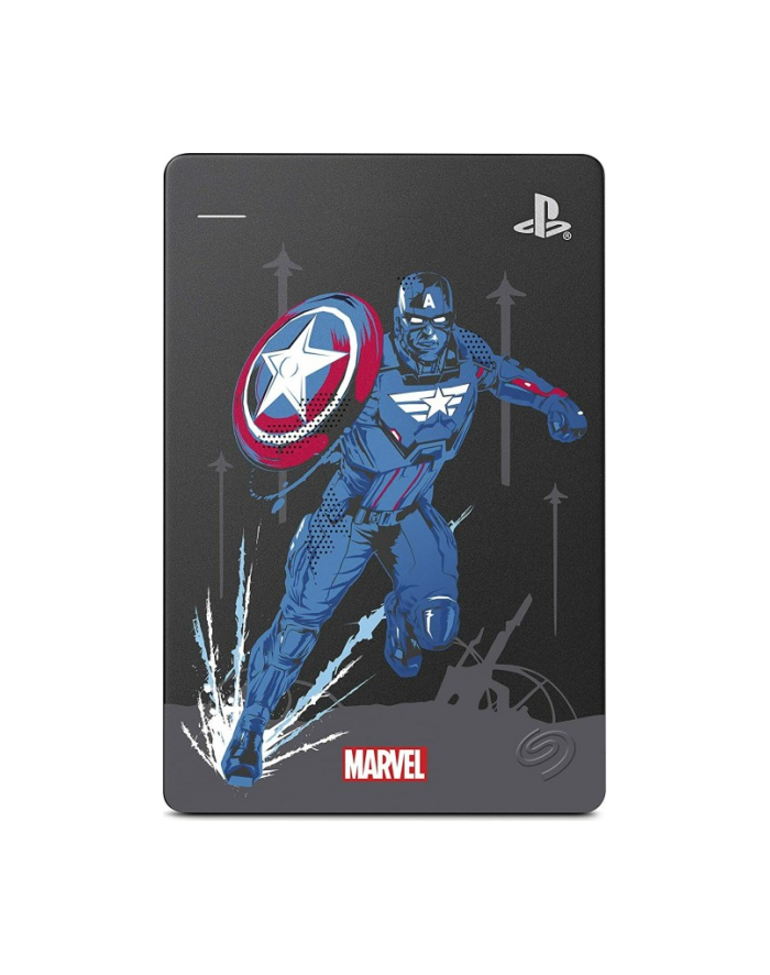 Seagate Game Drive for PS4 2 TB Captain America, External Hard Drive (Black, Micro-USB-B 3.2 Gen 1) główny