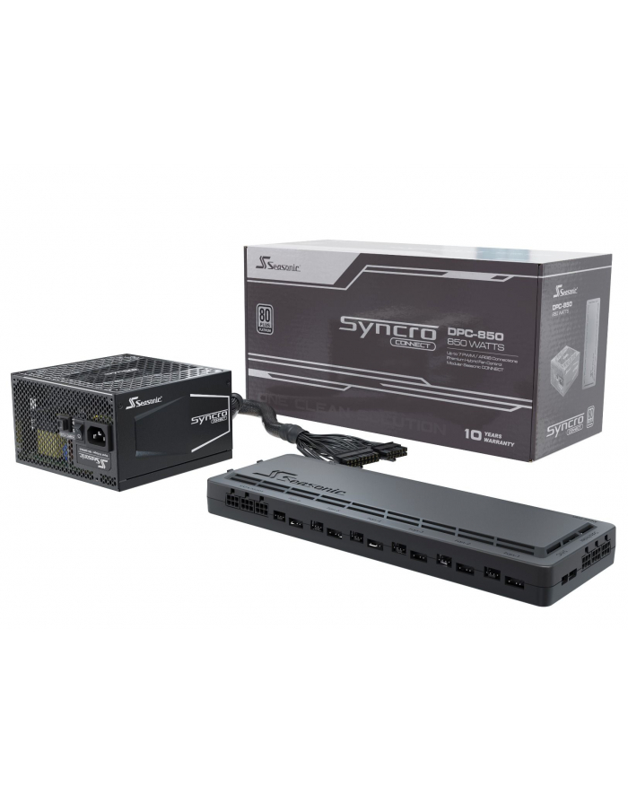 Seasonic SYNCRO Q704 + DPC-850 Plat ATX główny
