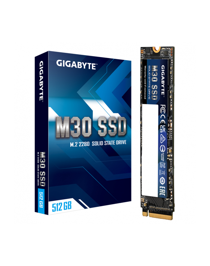 gigabyte Dysk SSD NVMe M30 512GB M.2 2280 3500/2600MB/s główny