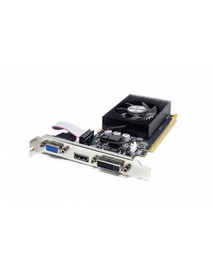 afox Karta graficzna Geforce GT420 4GB DDR3 128BIT DVI HDMI VGA LP Single Fan główny
