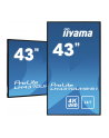 IIYAMA LH4370UHB-B1 43inch VA Super Slim 4K UHD Landscape or Portrait 4000:1 700cd/m2 2xHDMI USB LAN RS232 System Android 9 OS - nr 8