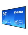 IIYAMA 50inch UHD IPS 4K Landscape and Portrait 500cd/m2 DP HDMI DP-Out USB LAN/RS232 SDM-L PC-Slot Speakers System Android 8 OS - nr 10