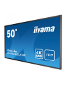 IIYAMA 50inch UHD IPS 4K Landscape and Portrait 500cd/m2 DP HDMI DP-Out USB LAN/RS232 SDM-L PC-Slot Speakers System Android 8 OS - nr 19