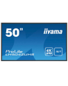 IIYAMA 50inch UHD IPS 4K Landscape and Portrait 500cd/m2 DP HDMI DP-Out USB LAN/RS232 SDM-L PC-Slot Speakers System Android 8 OS - nr 45