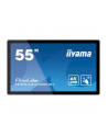IIYAMA 55inch PCAP IPS AG 4K Bezel Free 15 Points Touch Landscape Portrait or Face-up 1100:1 500cd/m2 2xHDMI DP VGA USB RS232C - nr 19
