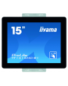IIYAMA TF1534MC-B7X 15inch LCD PCAP Bezel Free 10-Points Touch Screen 1024x768 TN panel LED Bl. Flat Bezelfree Glass Front - nr 40