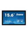 IIYAMA 15.6inch PCAP Bezel Free 10P Touch with Anti-Finger print coating 1920x1080 700:1 405cd/m2 DP HDMI VGA USB Interface - nr 12