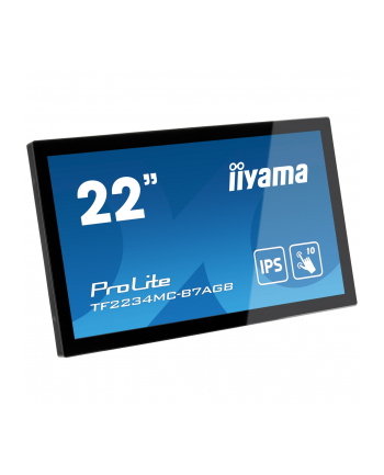 IIYAMA 21.5inch IPS PCAP AG Bezel Free 10P Touch 1920x1080 1000:1 300cd/m2 8ms VGA DP HDMI USB Interface