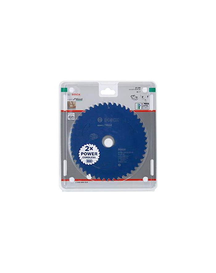 bosch powertools Bosch circular saw blade EfW 190x30x1.5 / 1x48T - 2608644514 główny