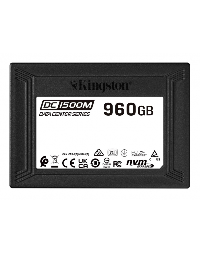 kingston Dysk SSD DC1500M  960GB U.2 NVMe 3100/1700 MB/s główny