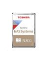 toshiba europe TOSHIBA N300 NAS Hard Drive 4TB SATA 3.5inch 7200rpm 256MB Retail - nr 1