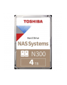 toshiba europe TOSHIBA N300 NAS Hard Drive 4TB SATA 3.5inch 7200rpm 256MB Retail - nr 3