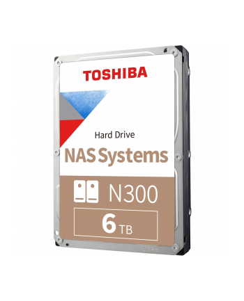 toshiba europe TOSHIBA N300 NAS Hard Drive 6TB SATA 3.5inch 7200rpm 256MB Retail