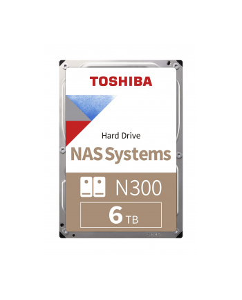 toshiba europe TOSHIBA N300 NAS Hard Drive 6TB SATA 3.5inch 7200rpm 256MB Retail