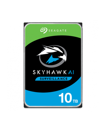 SEAGATE Surveillance AI Skyhawk 10TB HDD SATA 6Gb/s 256MB cache 8.9cm 3.5inch BLK nr 1