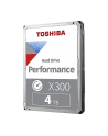 TOSHIBA X300 Performance Hard Drive 4TB SATA 6.0 Gbit/s 3.5inch 7200rpm 256MB Bulk - nr 4