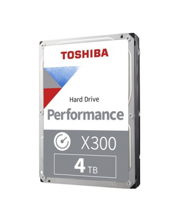 TOSHIBA X300 Performance Hard Drive 4TB SATA 6.0 Gbit/s 3.5inch 7200rpm 256MB Bulk