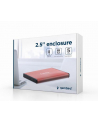 GEMBIRD EE2-U3S-3-P USB 3.0 2.5inch HDD enclosure brushed aluminum pink - nr 1