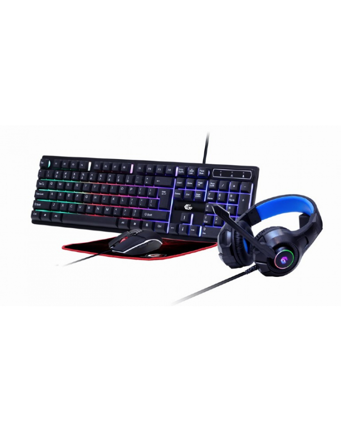 GEMBIRD 4-in-1 backlight gaming kit Ghost US layout główny