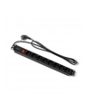 qoltec Listwa zasilajšca do szafy RACK 1U | 16A | PDU | 8xFRENCH | 2m - nr 2