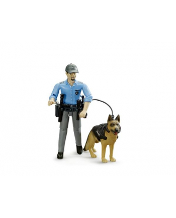 Figurka policjanta z psem 62150 BRUD-ER