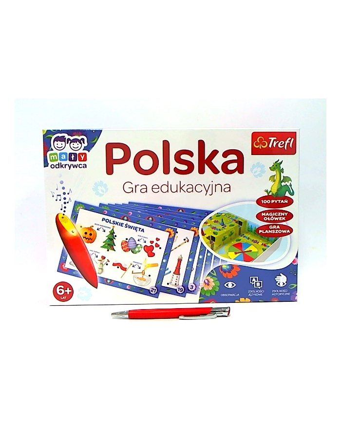 Polska Gra edukacyjna. Magiczny ołówek 02114 Trefl główny