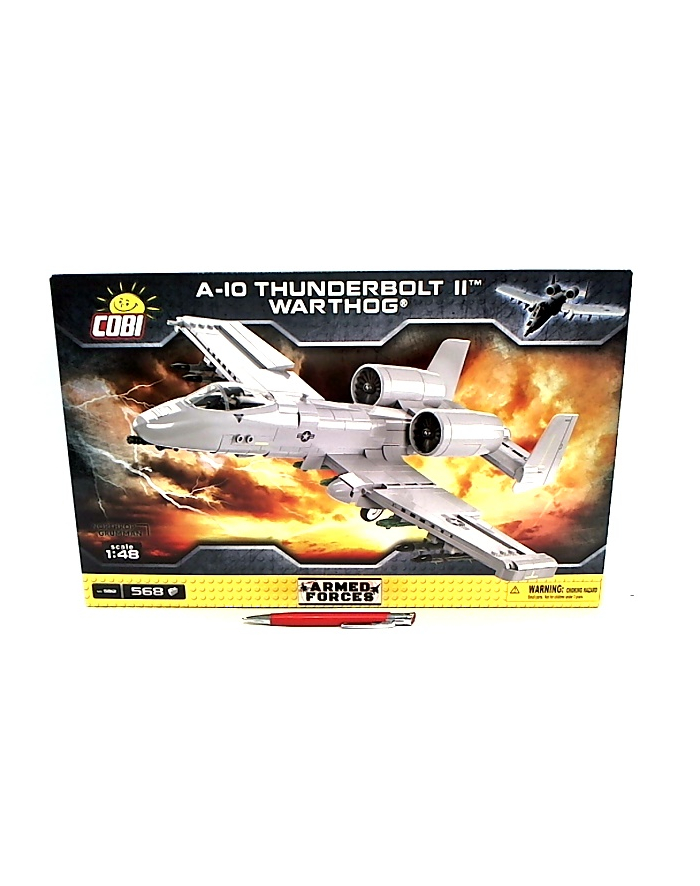 COBI 5812 Armed Forces Samolot A-10 Thunderbolt II Warthog 568 klocków główny