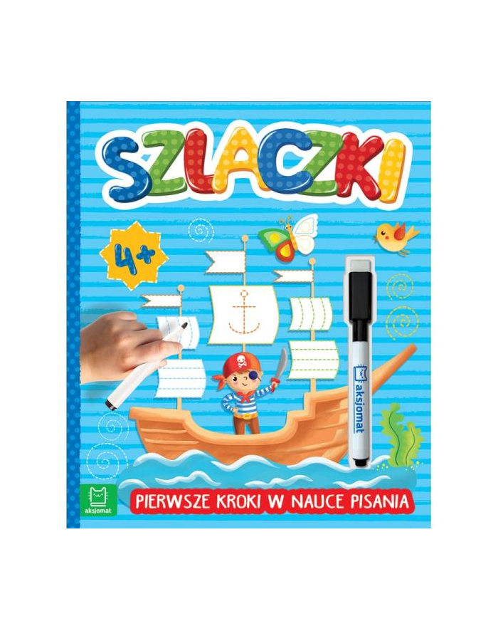 aksjomat Książeczka Szlaczki. Pierwsze kroki w nauce pisania od 4 lat. Wydanie specjalne główny