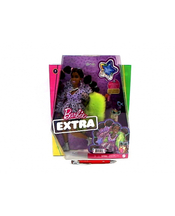Barbie Lalka EXTRA MODA + akcesoria 7 GXF10 GRN27 MATTEL