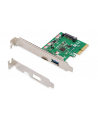 digitus Karta rozszerzeń (Kontroler) USB 3.1 PCI Express USB A/ Typ C  3.1 Gen.2 10Gbps Chipset: ASM1142 - nr 10