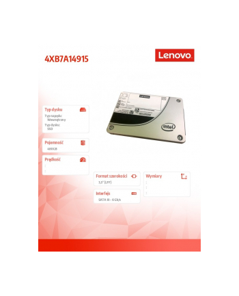 lenovo TS 3,5 s4510 480GB SATA SSD 4XB7A14915