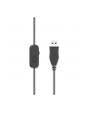trust Słuchawki przewodowe OZO USB czarne - nr 4