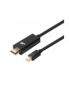 tb Kabel HDMI - mini DisplayPort 1,8 m 4k 30Hz czarny - nr 1