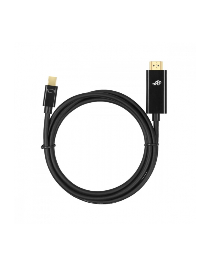 tb Kabel HDMI - mini DisplayPort 1,8 m 4k 30Hz czarny główny