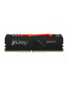 kingston Pamięć DDR4 Fury Beast RGB 16GB(2*8GB)/3000 CL15 - nr 10