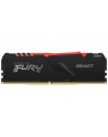 kingston Pamięć DDR4 Fury Beast RGB 16GB(2* 8GB)/3600 CL17 - nr 26