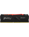 kingston Pamięć DDR4 Fury Beast  RGB 16GB(1*16GB)/3600 CL18 - nr 26