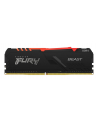 kingston Pamięć DDR4 Fury Beast  RGB 16GB(1*16GB)/3600 CL18 - nr 33