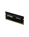 kingston Pamięć DDR4 Fury Impact SODIMM 8GB(1*8GB)/2666 CL15 - nr 25