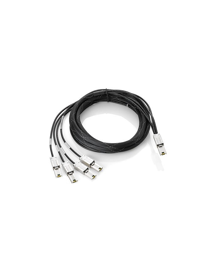 hewlett packard enterprise Kabel 4m Ext Mini-SAS to 4x Mini-SAS Cable AN976A główny