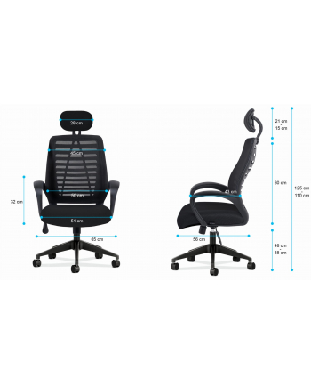 Fotel biurowy MA-Manager 2.0 Black nr 1