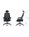 Fotel biurowy MA-Manager 2.0 Black - nr 3