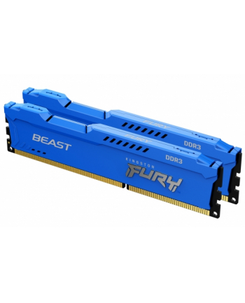 KINGSTON 16GB 1600MHz DDR3 CL10 DIMM Kit of 2 FURY Beast Blue