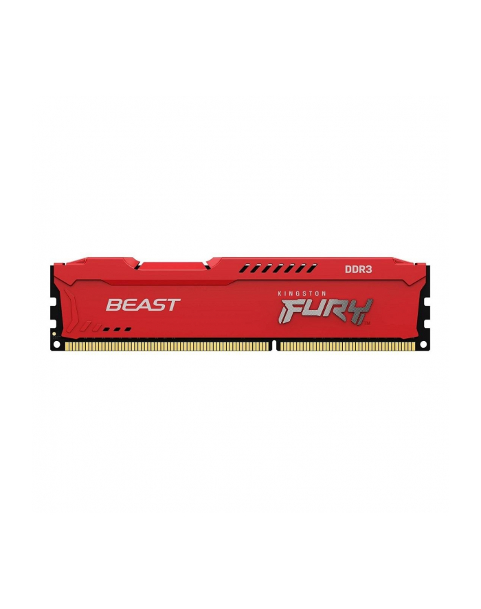 KINGSTON 8GB 1600MHz DDR3 CL10 DIMM FURY Beast Red główny