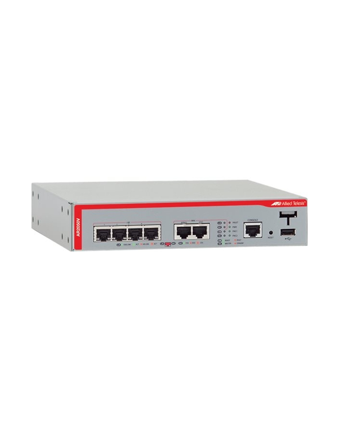 ALLIED TELESIS ALLIED VPN Access Router 1x GE WAN ports and 4x 10/100/1000 LAN ports USB port for external memory or LTE/3G USB modem główny