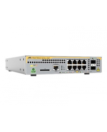 ALLIED TELESIS ALLIED Industrial managed PoE+ switch 8x 10/100/1000TX PoE+ ports 2x 100/1000X SFP